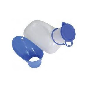 Urinal with unisex adaptor - Aidapt