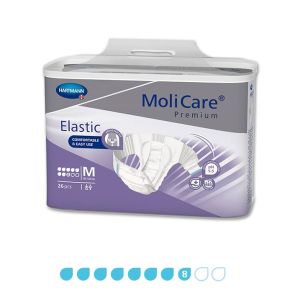 molicare premium elastic - 8 drops - quality slip-ons