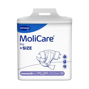 MoliCare Slip Plus Size 8 drops 2XL/3XL, adult nappies for bariatric users