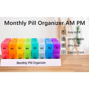 Monthly Pill Organiser - Aidapt