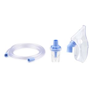 Nebuliser Kit for Adult - Able, includes a mask, tube and nebuliser bowl