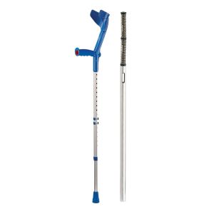 New Walk Crutches with Spring Shock Absorbers - Rebotec