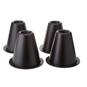 Stackable Cone Bed Risers - Homecraft, set of 4