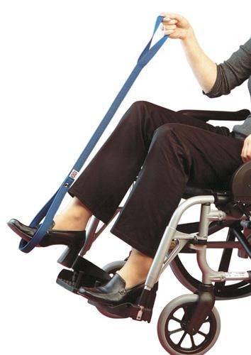 Leg Lifter - Homecraft, use in a wheelchair