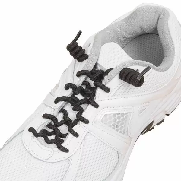 Homecraft Coiler Shoe Laces in black Arthritis Aid