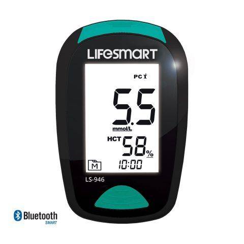 Smart Blood Glucose plus Ketone Monitor (Bluetooth) - LifeSmart