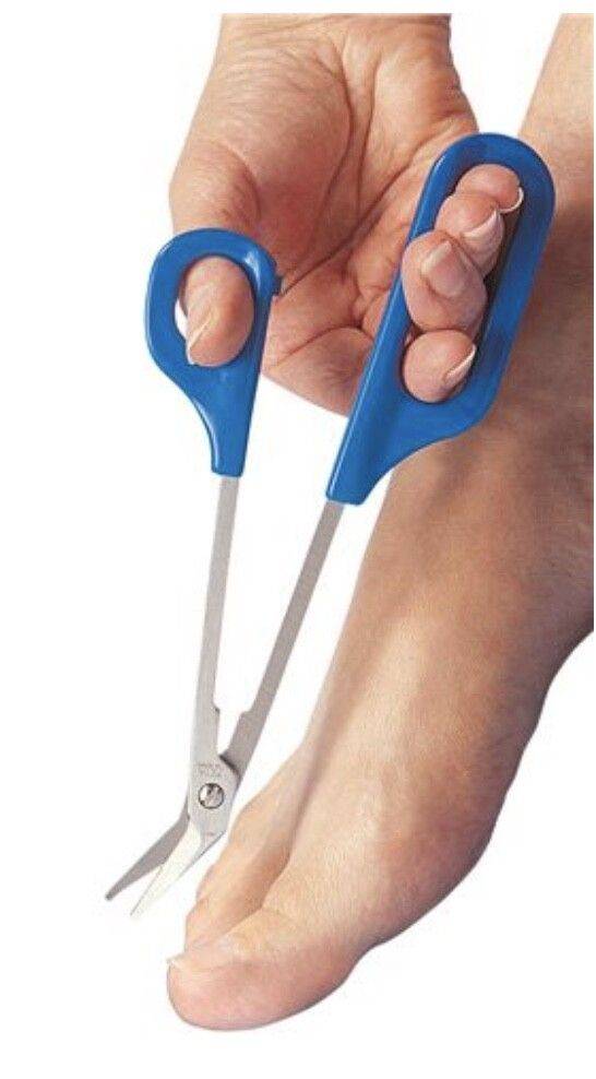 Long handled deals toenail clippers