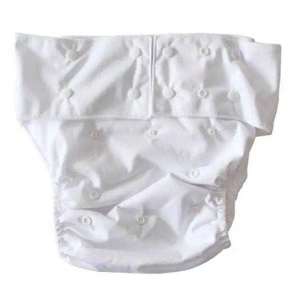 Reusable Waterproof Cloth Diaper - White |Bettercaremarket|