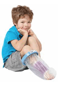 Leg Cast and Wound Protector for Children - Seal-Tight