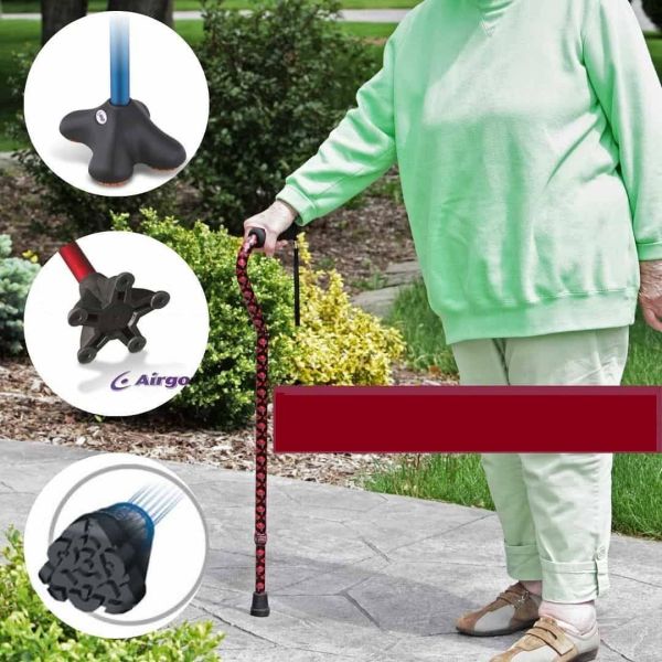 Cane Tip - choice of three stable walking stick tips