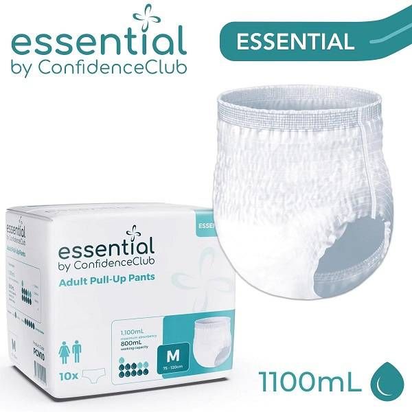 ConfidenceClub Pull up Pants Essential - Medium