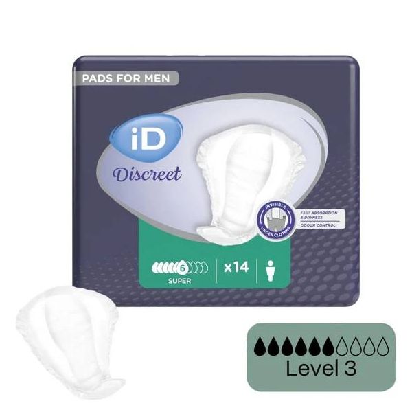 ID for men pads - level 3