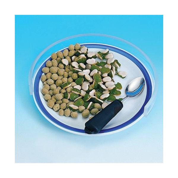 Plate Guard - Aidapt, food guard made from clear plastic 