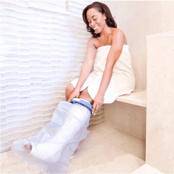 Leg Cast and Wound Protector - Seal-Tight, keeps your cast dry in the shower