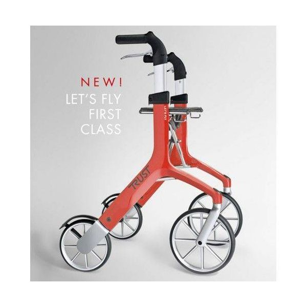Lets fly Rollator - Trustcare, walker rollator with a unique design