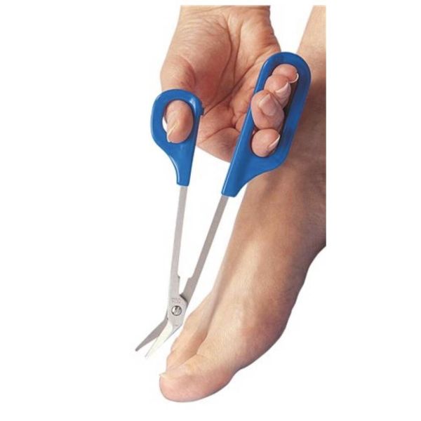 Long Handled Toe Nail Scissors - Easi-Grip, will help cut your toe nails without bending