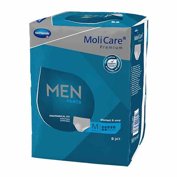 Molicare Premium Men Pants, 7 Drops Medium, great incontinence pants for men
