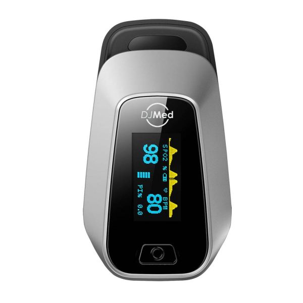 Pulse Fingertip Oximeter - DJMed, monitors blood oxygen