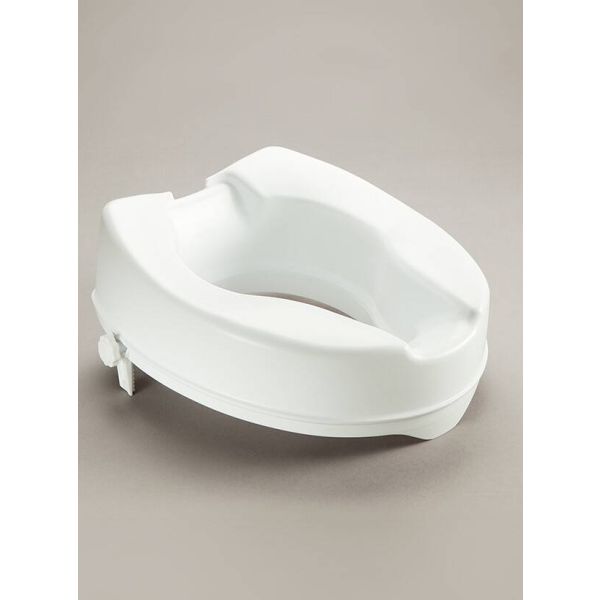Raised Toilet Seat 15 cm - Savanah, perfect toilet seat riser for elderly
