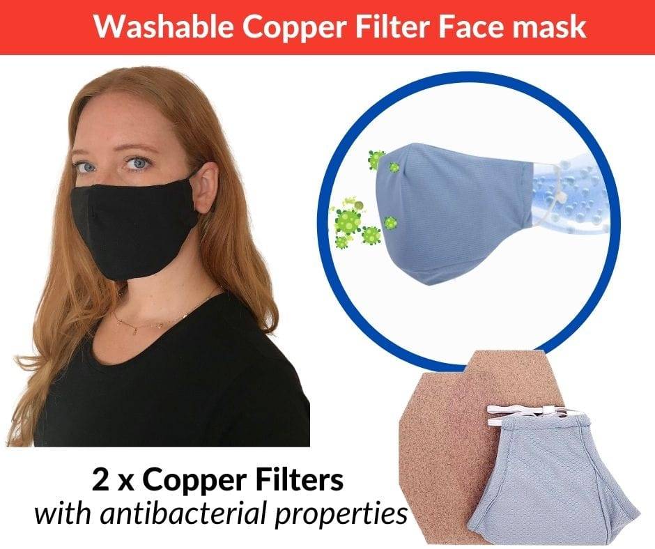 Dr.Hofmann Copper Filter Face Mask