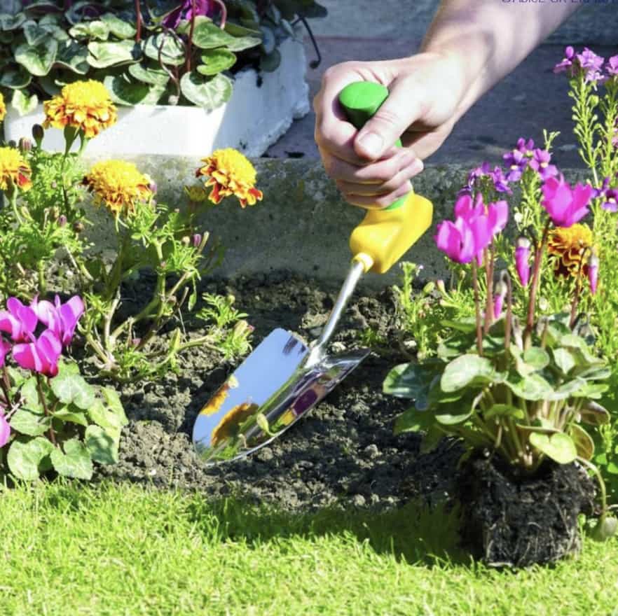 Easi-grip garden tools