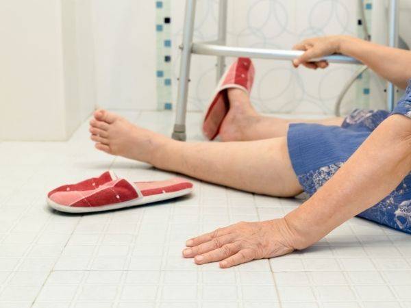 Falls prevention in the bathroom