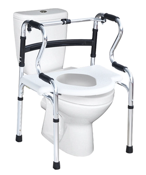 Multifunctional Chair as raised toilet seat