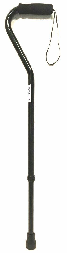 Height adjustable offset cane