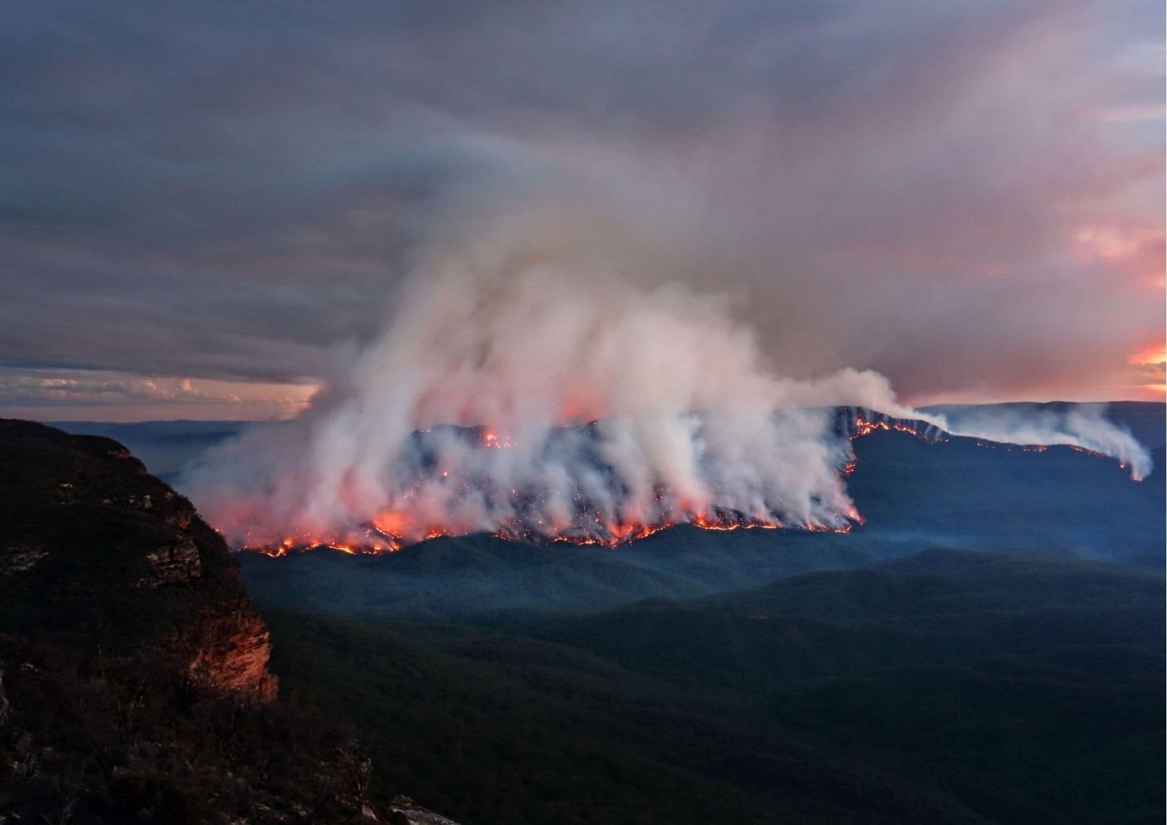 Bushfires cause respiratory problems