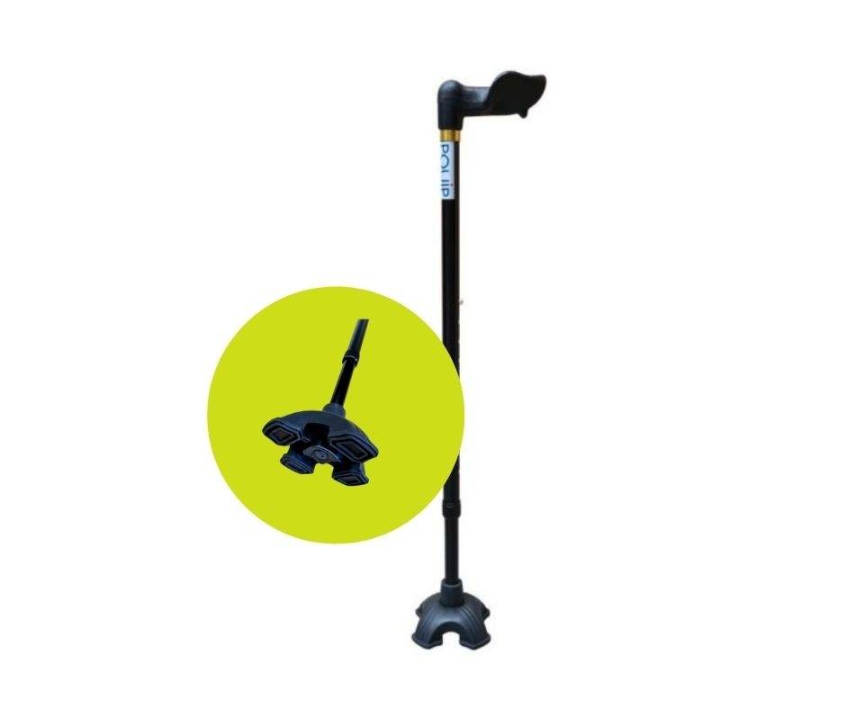 Ergonomic quad came with Fisher handle