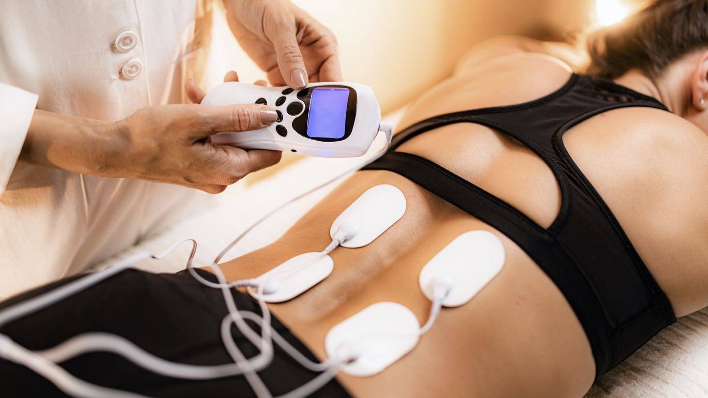 Use of a TENS machine to reduce pain